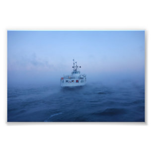 Suomenlinna ferry in Helsinki, Finland photo print