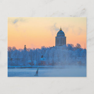 Suomenlinna lighthouse postcard