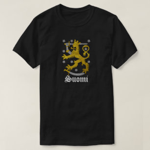 Suomi Finland Coat of Arms T-Shirt