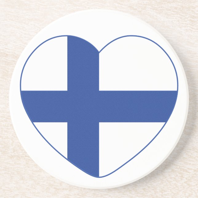 SUOMI FINLAND custom coaster (Front)