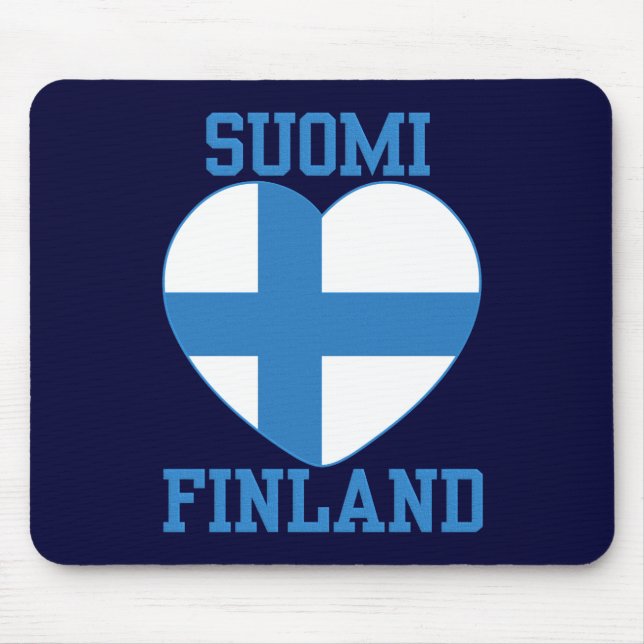 SUOMI FINLAND custom mousepad (Front)