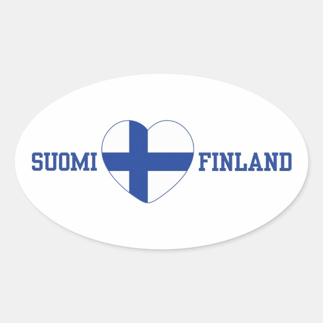 SUOMI FINLAND custom stickers (Front)
