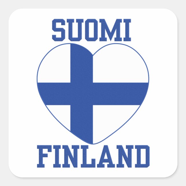 SUOMI FINLAND stickers (Front)