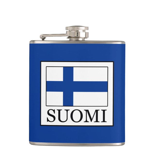 Suomi Hip Flask (Front)