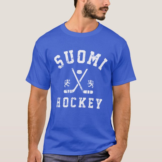 Suomi Ice Hockey  T-Shirt (Front)