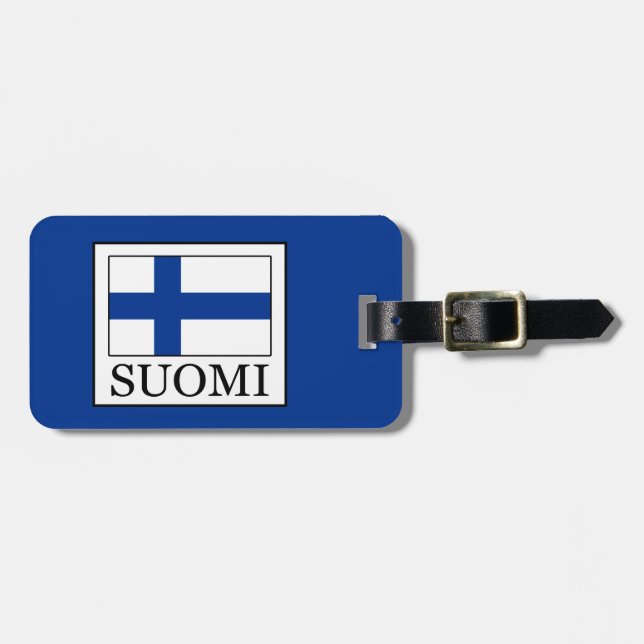 Suomi Luggage Tag (Front Horizontal)