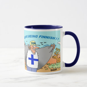 SUOMI   SUOMALAINEN   FINNISH   FINLAND MUG