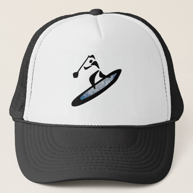 SUP ALL WAVES TRUCKER HAT (Front)