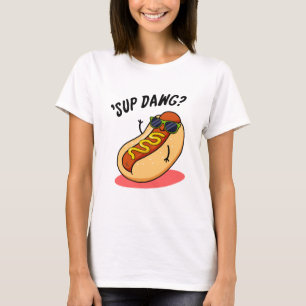 Sup Dawg Funny Hot Dog Pun T-Shirt