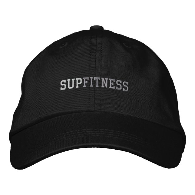 SUP FITNESS EMBROIDERED HAT (Front)