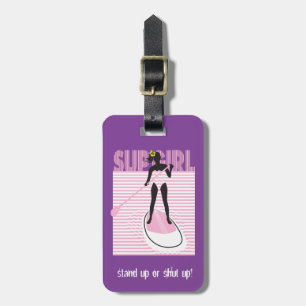 SUP Girl Luggage Tag
