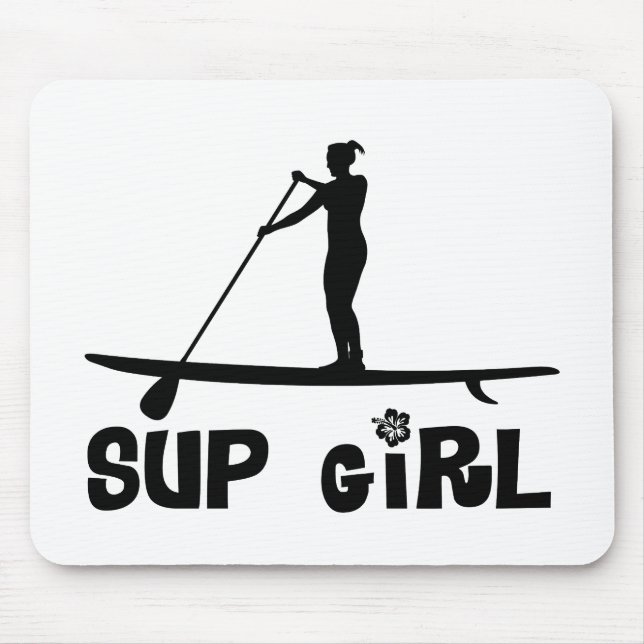 SUP Girl Mouse Mat (Front)
