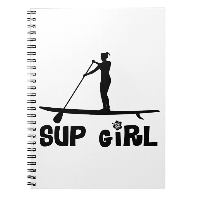 SUP Girl Notebook (Front)