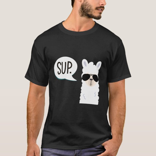 Sup Llama T-Shirt (Front)