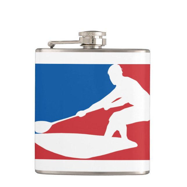 SUP Logo (parody) Hip Flask (Front)
