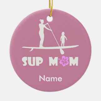 SUP Mum Ceramic Tree Decoration