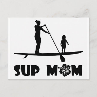 SUP Mum Postcard