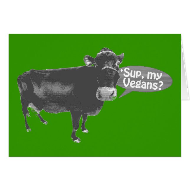 'sup my vegans (Front Horizontal)