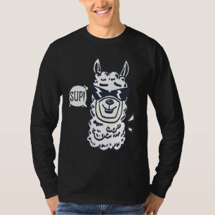 Sup No Drama Alpaca Llama T-Shirt