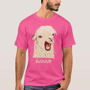 Sup No Drama Llama Alpaca Animal Men Women Kids T-Shirt