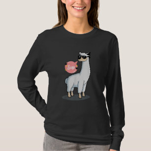 Sup No Drama Llama Animal Lover Awesome Funny Cute T-Shirt