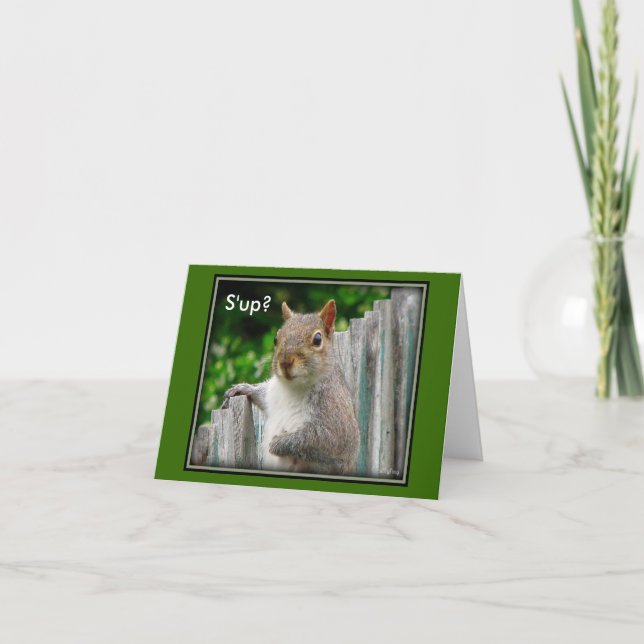 S'up?- notecard (Front)