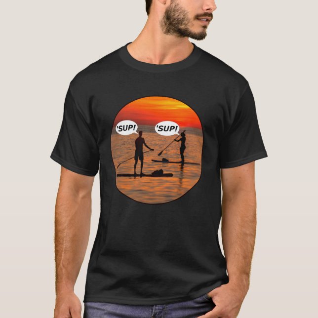SUP Stand Up Paddle Board T-Shirt (Front)
