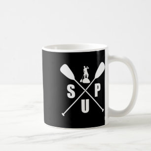 Sup T Shirt Stand Up Paddle Boarding Tee Surf Boar Coffee Mug