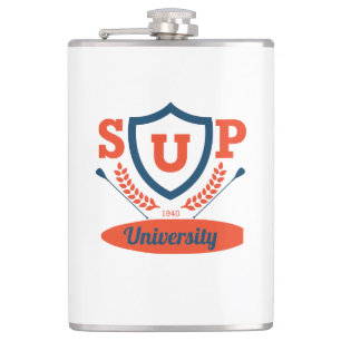 SUP university Hip Flask