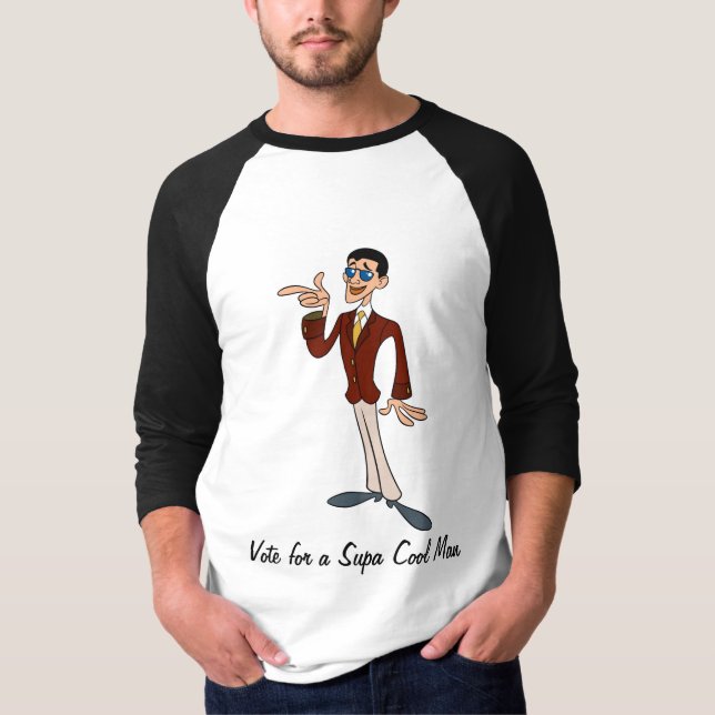 SUPA COOL MAN  -  LET'S GO SUPA 2012  SHIRT (Front)