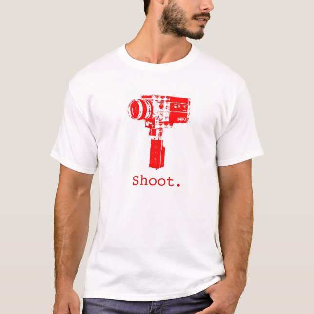 Super 8 Camera T-Shirt (Front)