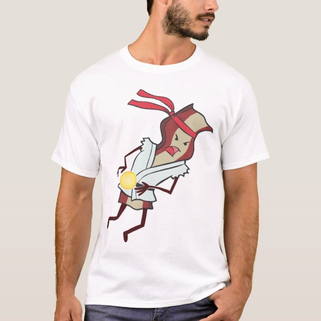 Super Action Bacon T-Shirt (Front)