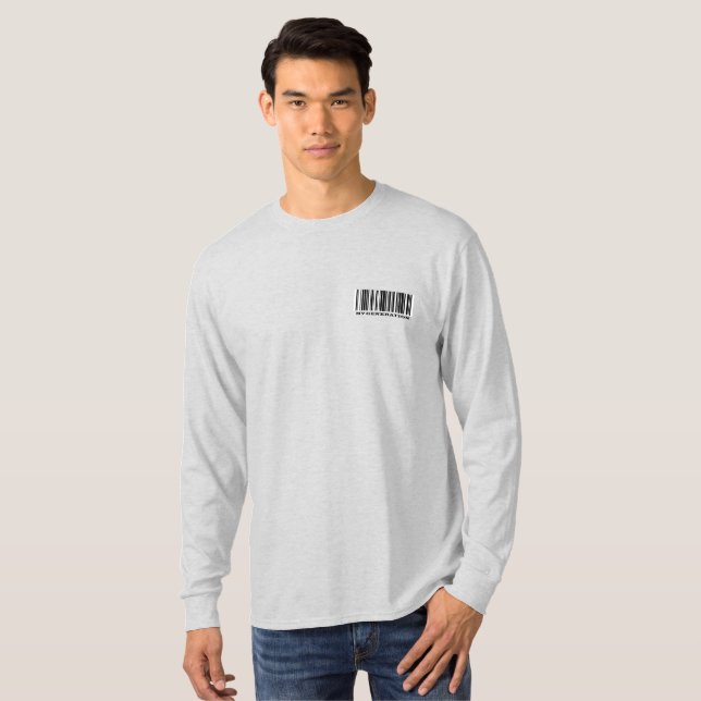 Super Agers BAR CODE T-shirt (Front Full)