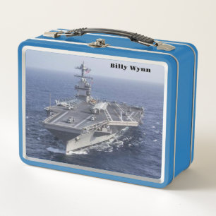 Super Aircraft Carrier  Metal Lunch Box