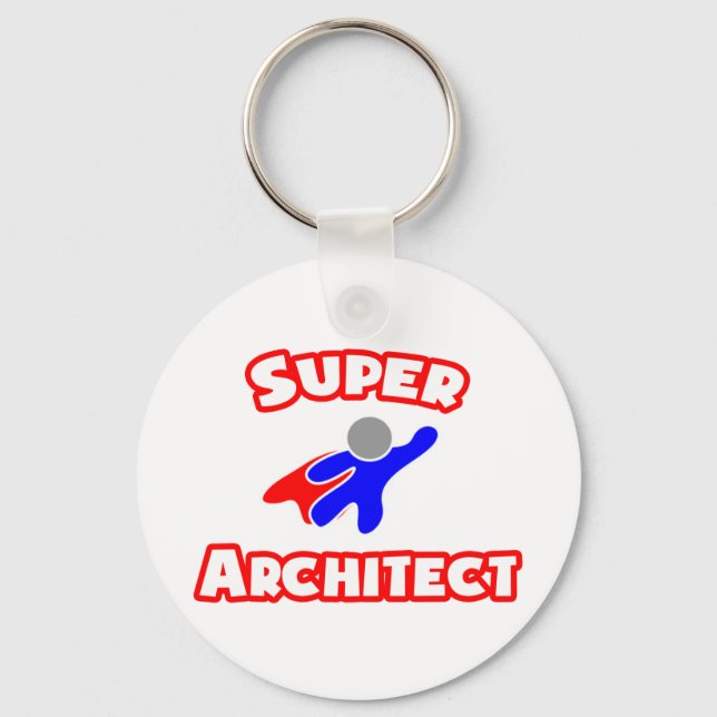 Super Architect Key Ring (Front)