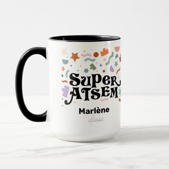 Super ATSEM Two-Tone Coffee Mug (Left)