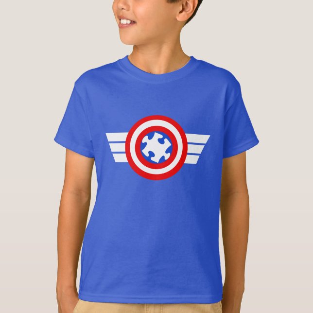 Super Autismo t-shirt Hero (Front)