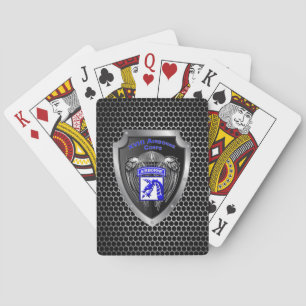 Super-bad  XVIII Airborne Corps Playing Cards