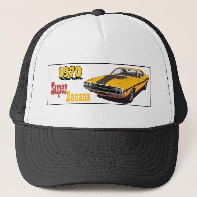 Super Banana Trucker Hat (Front)