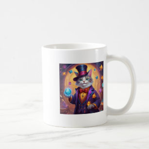 Super Beautiful Wizard Cat With Bright Blue Eyes S Coffee Mug