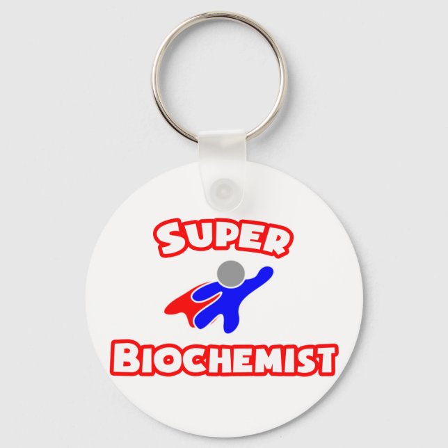 Super Biochemist Key Ring (Front)