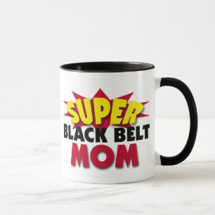 Super Black Belt Mum Mug