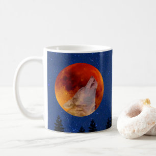 Super Blood Wolf Moon 2019 Coffee Mug