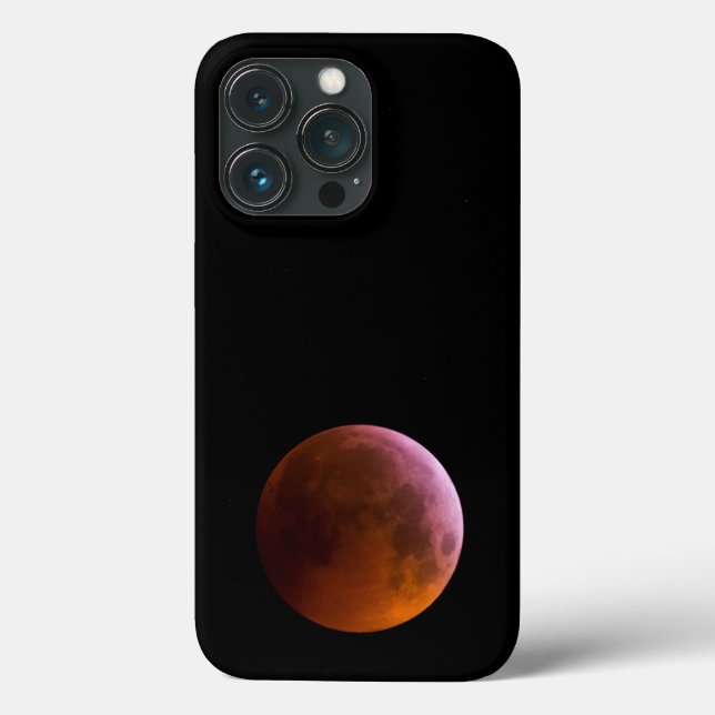 Super Blood Wolf Moon - Total Lunar Eclipse Case-Mate iPhone Case (Back)