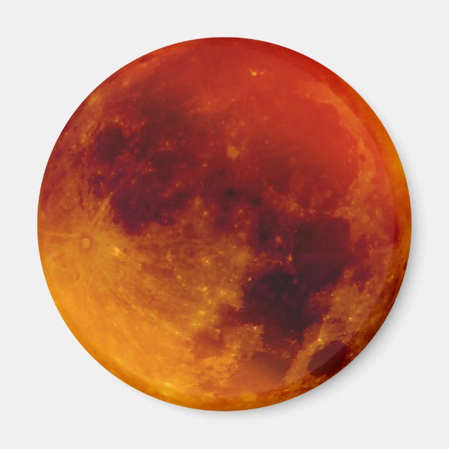 Super Blue Blood Moon Magnet (Front)