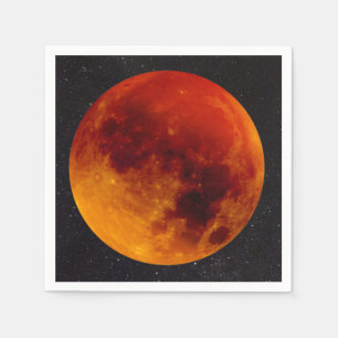Super Blue Blood Moon Napkin