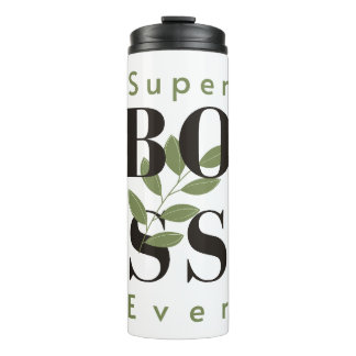 Super Boss Ever Minimal Style Thermal Tumbler