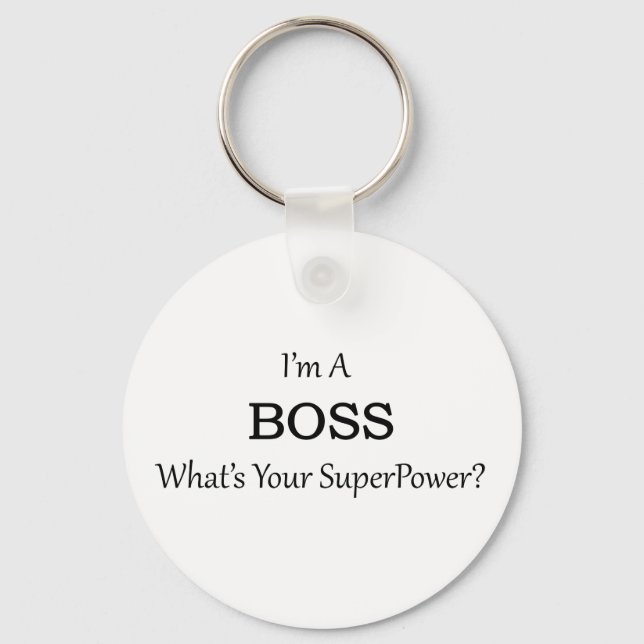 Super Boss Key Ring (Front)