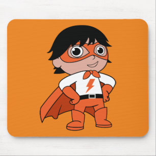 Super Boy Action Hero Mouse Mat