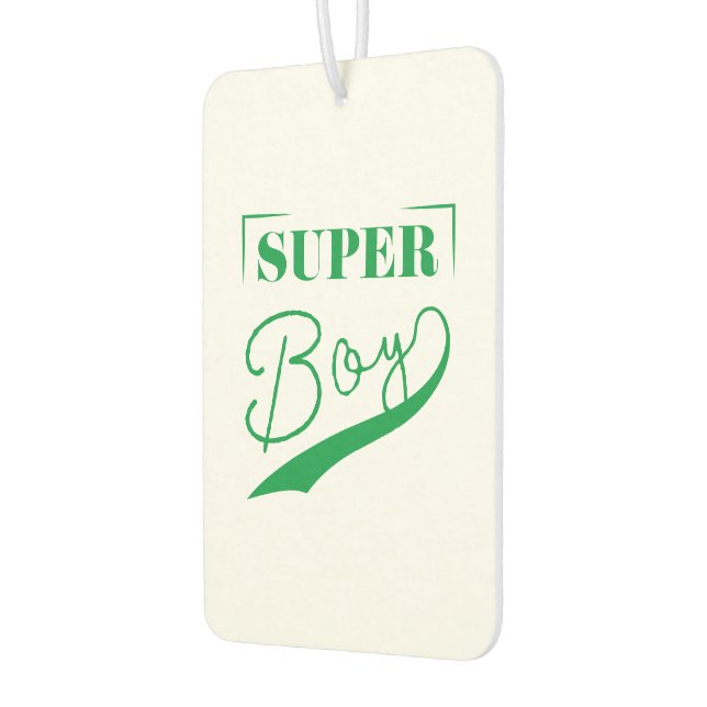 Super Boy Car Air Freshener (Left)